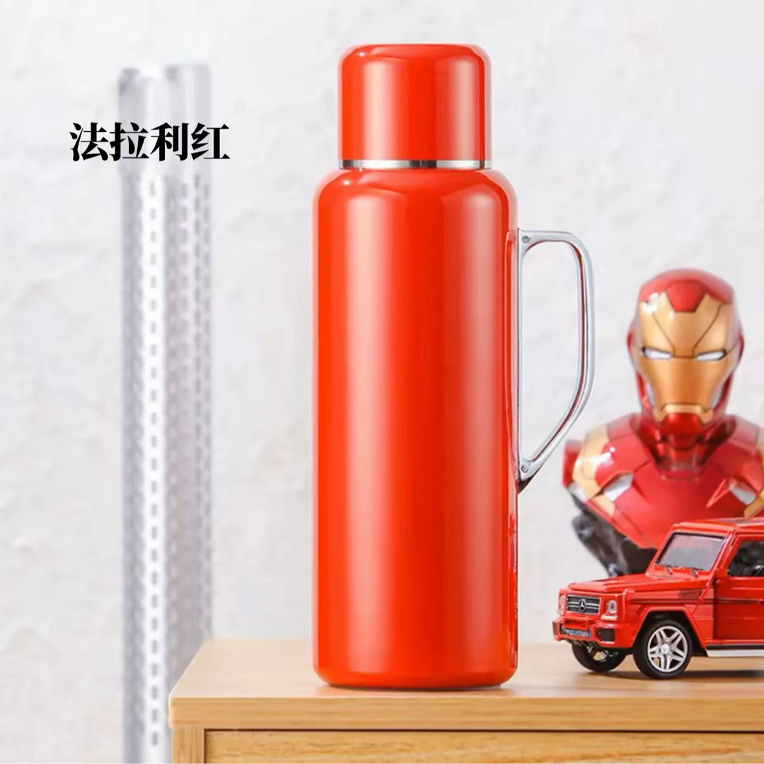 机械传家壶法拉利红机械温度显示316不锈钢C