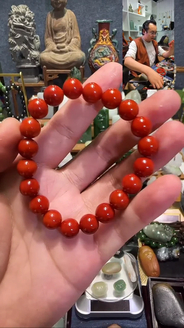 【闪购商品】南红玛瑙颈饰未镶嵌16