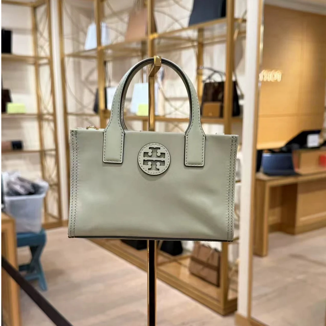 ToryBurch/汤丽柏琦 ELLA 迷你女款托特斜挎包 18*6.5*12
