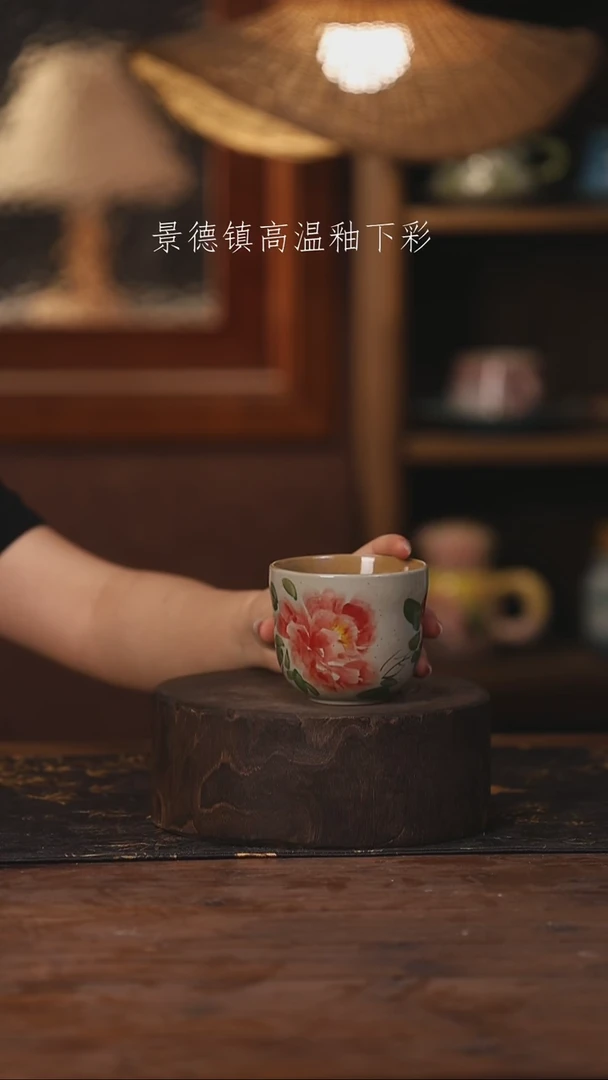 景德镇高温釉下手绘陶瓷482