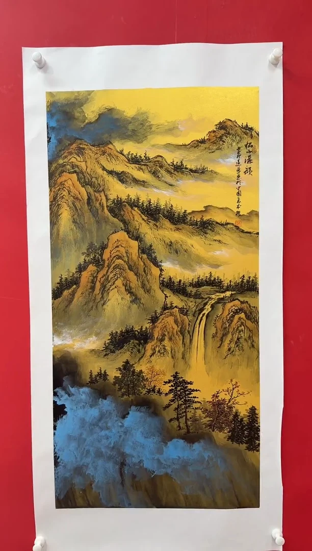 国画画家陆远华纯手绘原作
