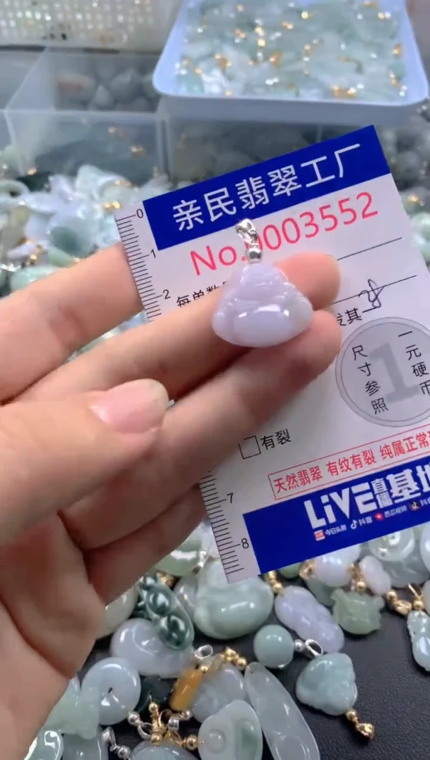 颈饰未镶嵌翡翠3552