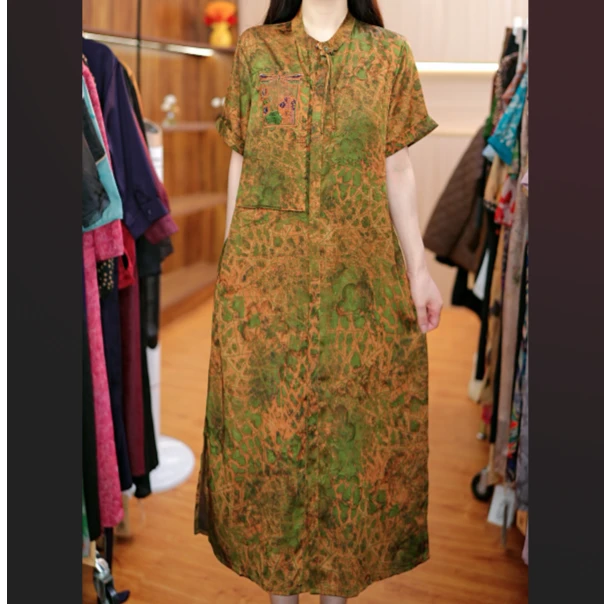 8-089-33新款时尚休闲连衣裙