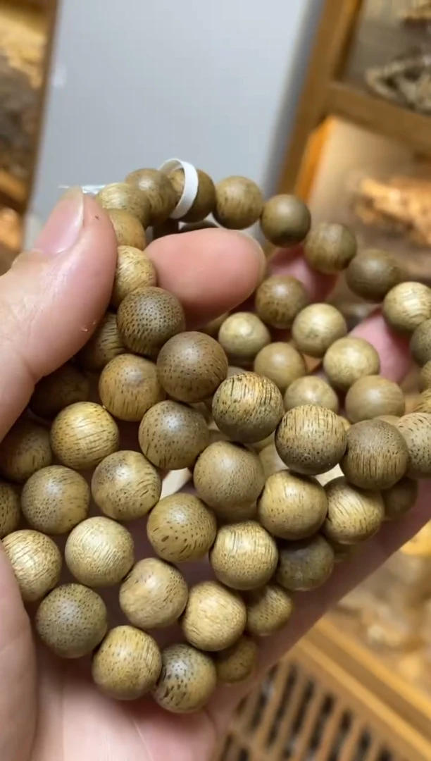 沉香手串文莱圆珠单圈1.1多样性发其一