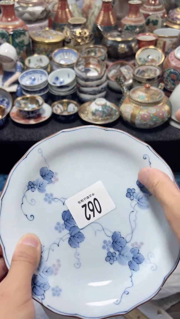 瓷片夏目海外回流瓷器中古品。