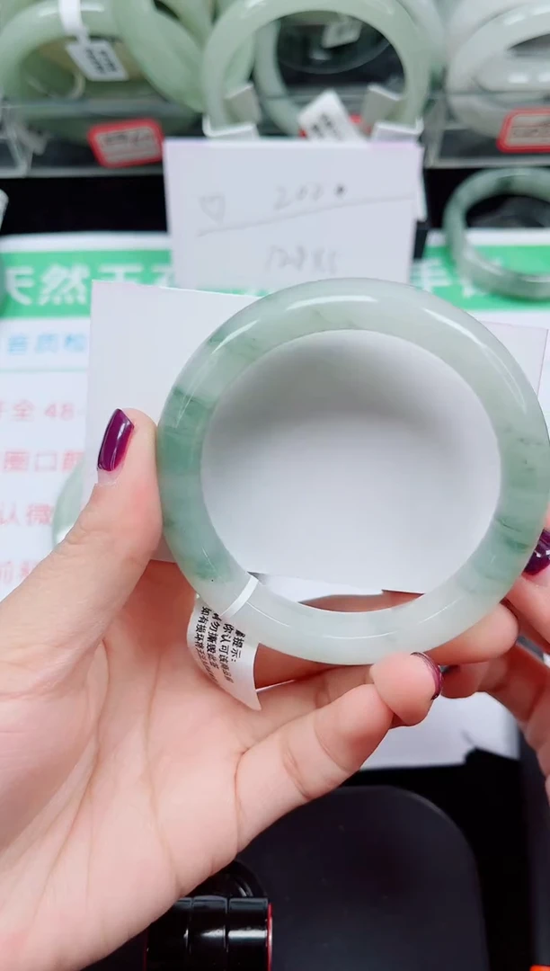 未镶嵌手镯石英质玉34-55/56