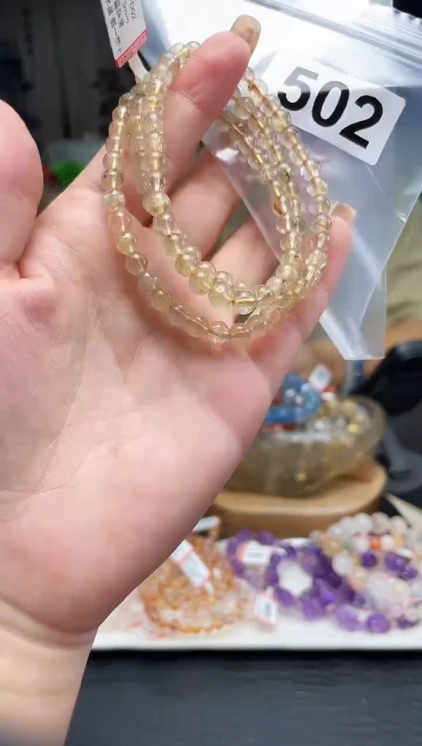 未镶嵌手串水晶手串502