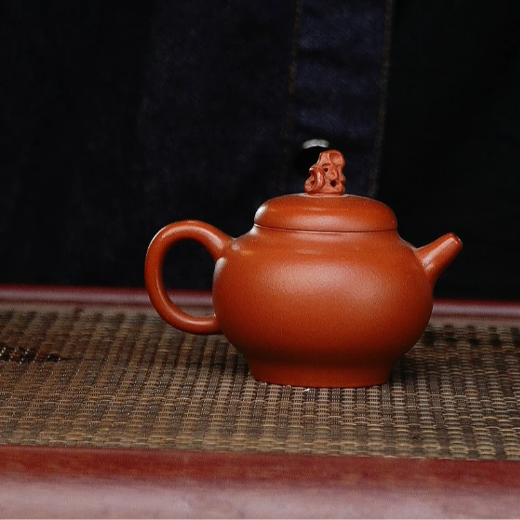 宜兴原矿紫砂小红泥太湖石宫灯