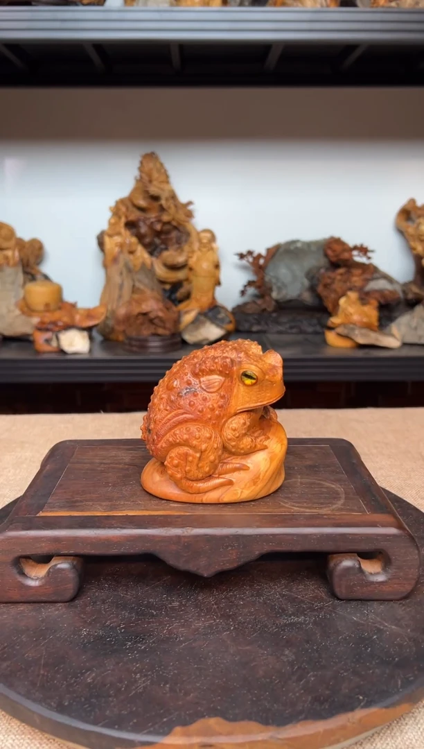 柏木（崖柏）崖柏雕刻件