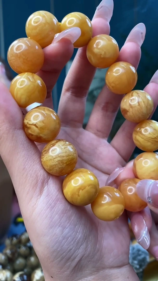 裸石琥珀未镶嵌10/9多样性发其一198