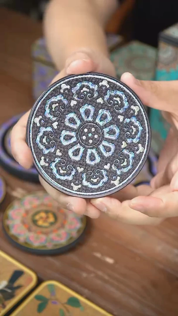 壹藏贰宝幻夜图杯垫一片