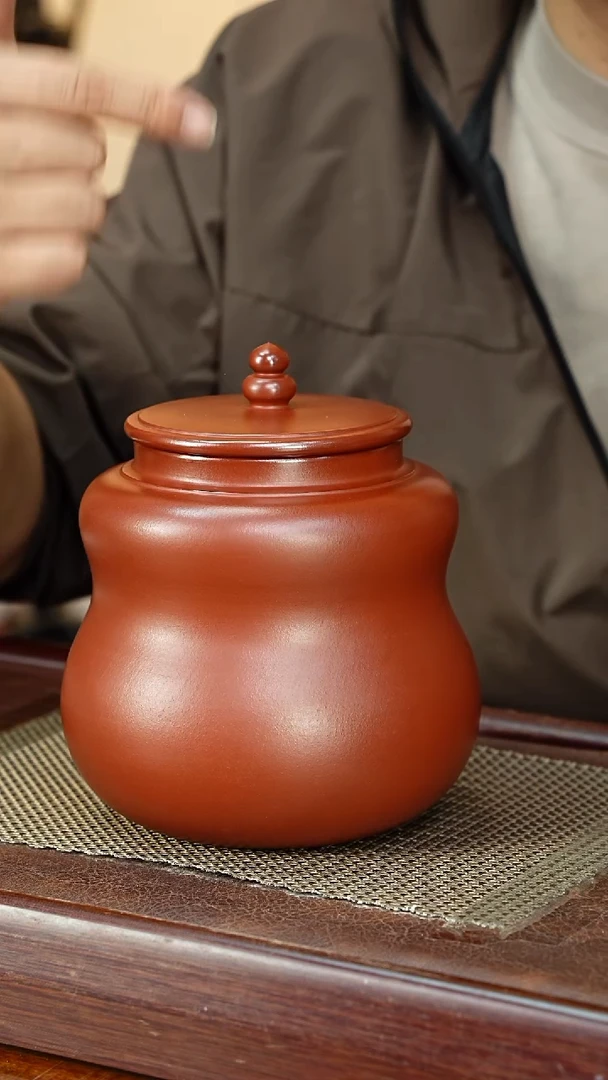 宜兴原矿紫砂茶叶罐