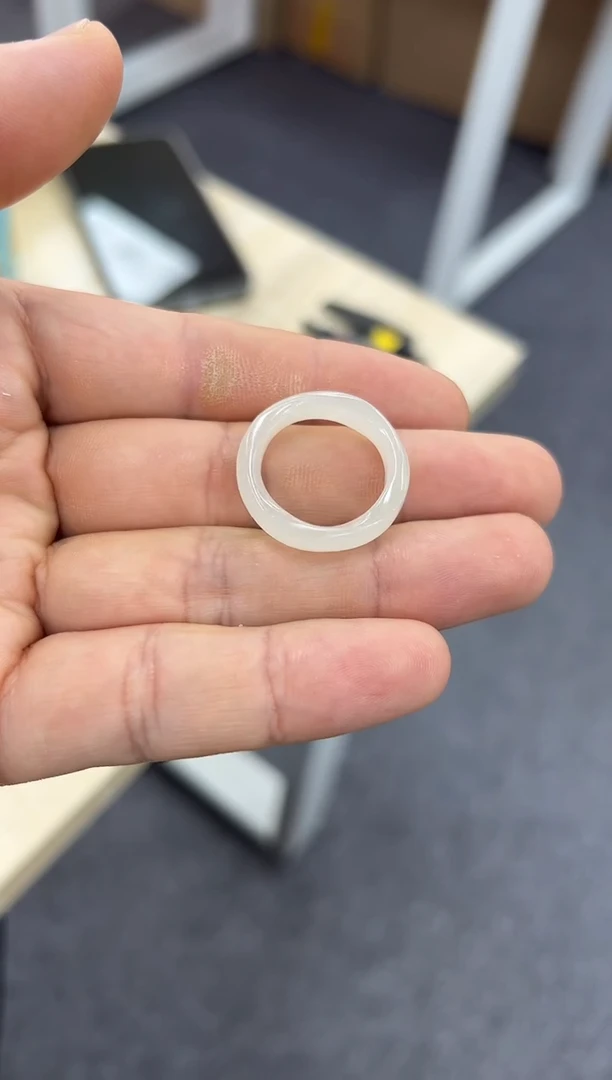 【闪购商品】和田玉戒圈未镶嵌18