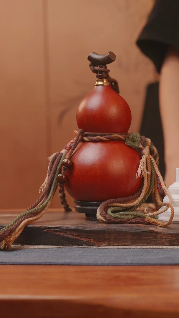 1011号精品大漆葫芦防腐防渗装水茶酒