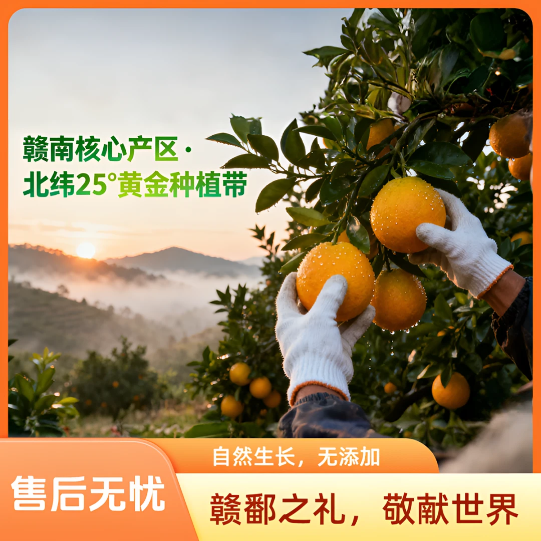 江西赣州赣南脐橙90mm品质大果