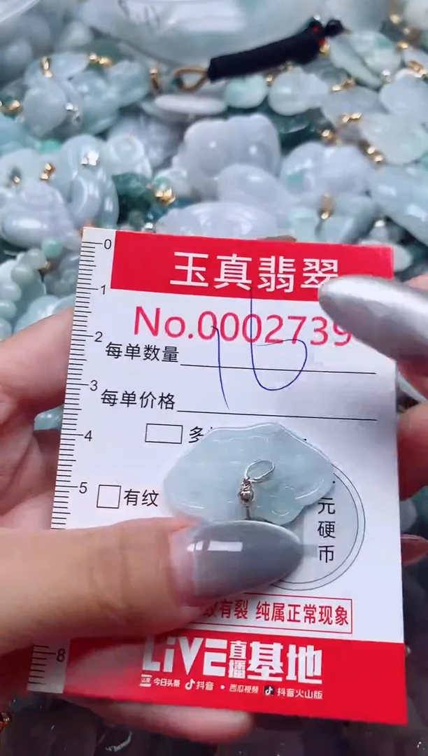 吊坠(不含链)未镶嵌翡翠2739