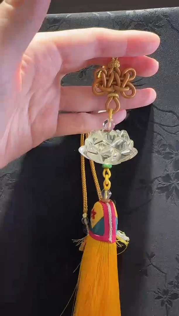 未镶嵌手绳水晶莲花