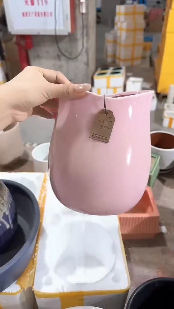 高温陶瓷花盆+E428