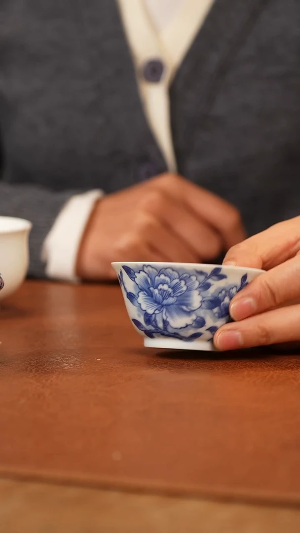 【闪购商品】杯景德镇青花主人杯