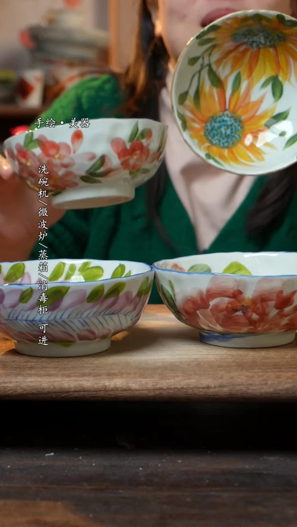 【闪购商品】瓷4个景德镇高温瓷食品5.5手捏罗汉碗