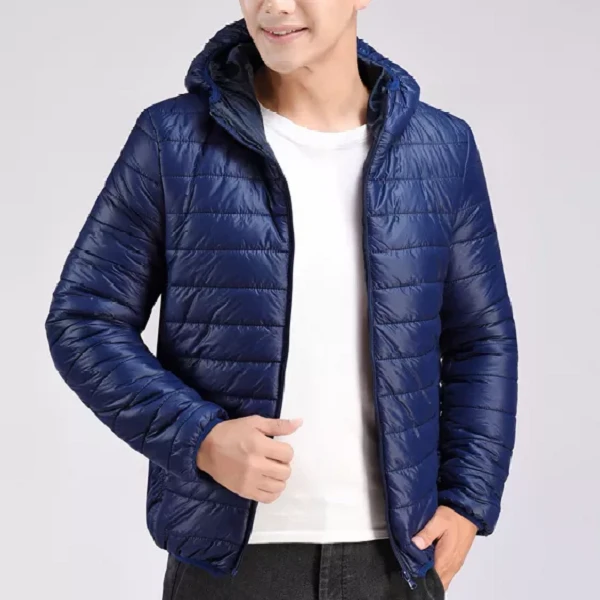 【序世保罗】男女同款加厚秋冬季新款外套连帽立领轻薄棉服直发