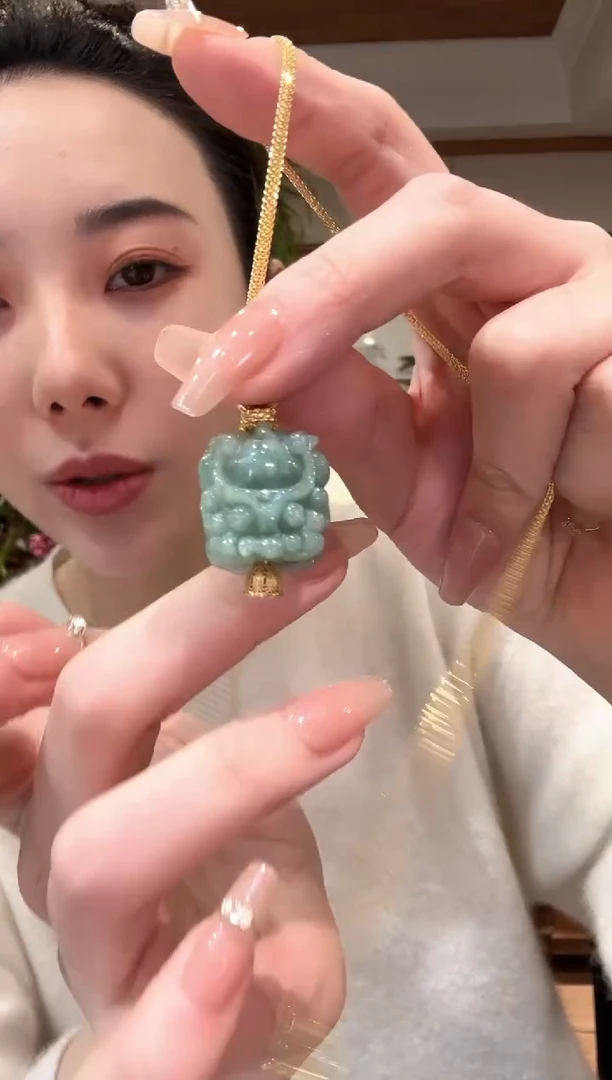 【闪购商品】翡翠颈饰未镶嵌国风