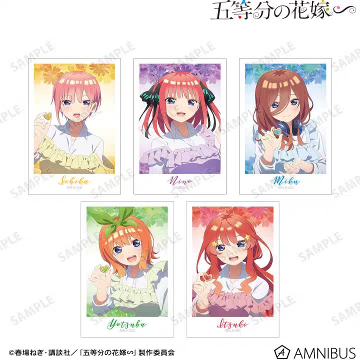 五等分的花嫁 制服围裙拍立得转盘