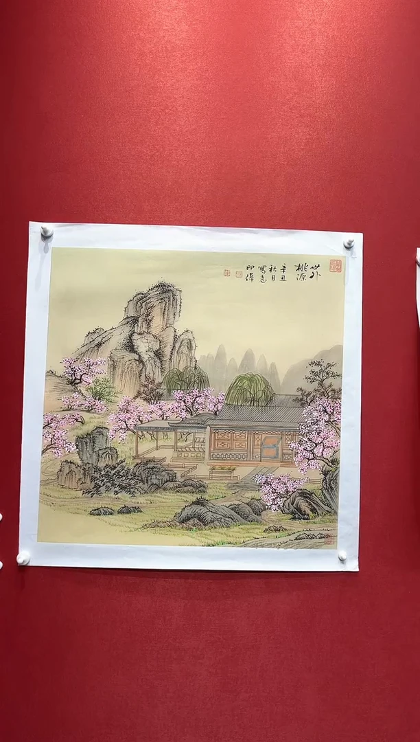国画张印伟老师现场创作 31