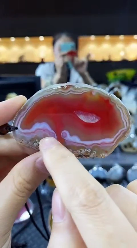 未镶嵌颈饰玛瑙/玉髓古**文玛瑙