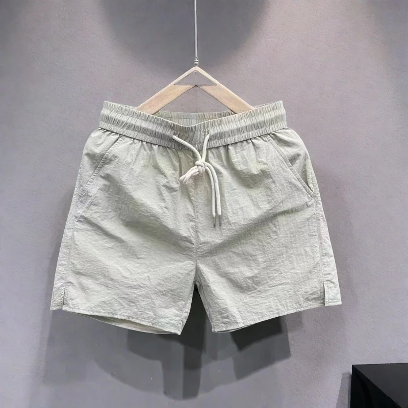 2025夏季新款男士冰丝速干短裤美式健身篮球跑步运动裤男女同款