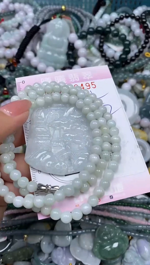 颈饰未镶嵌翡翠闪购0059495
