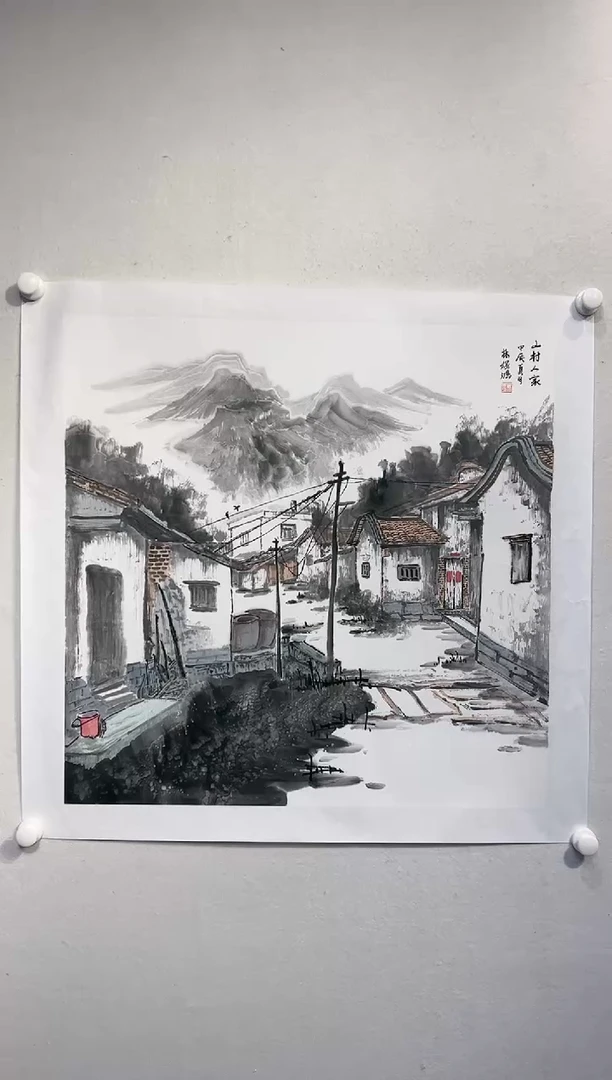 【闪购商品】国画绘画作品-4平尺