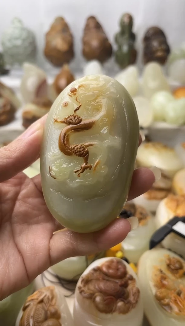 石材古青石棉纹正常不退换龙