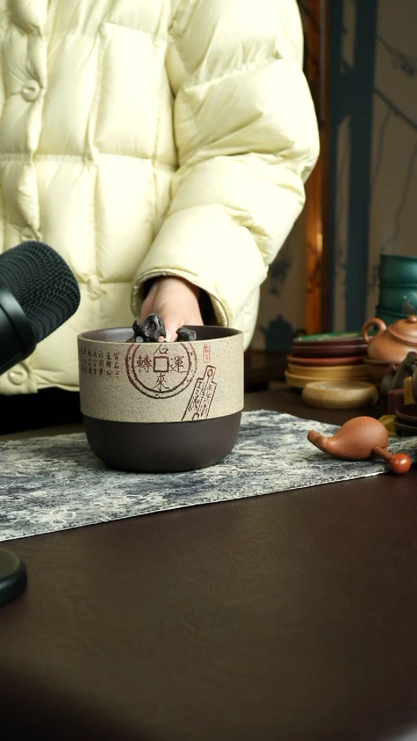 茶杯紫砂51号  宜兴紫砂原矿作品