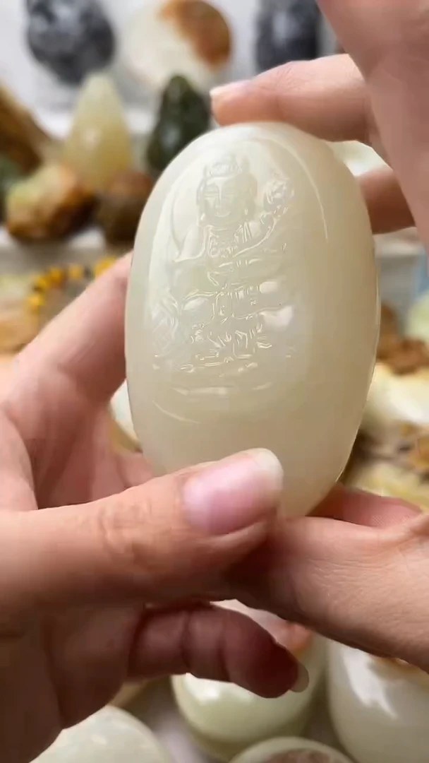 石材古青石棉纹正常不退换普贤菩萨