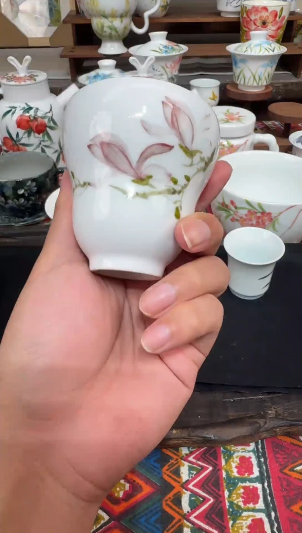 瓷片陶瓷景德镇高温釉下陶瓷清仓浮力价