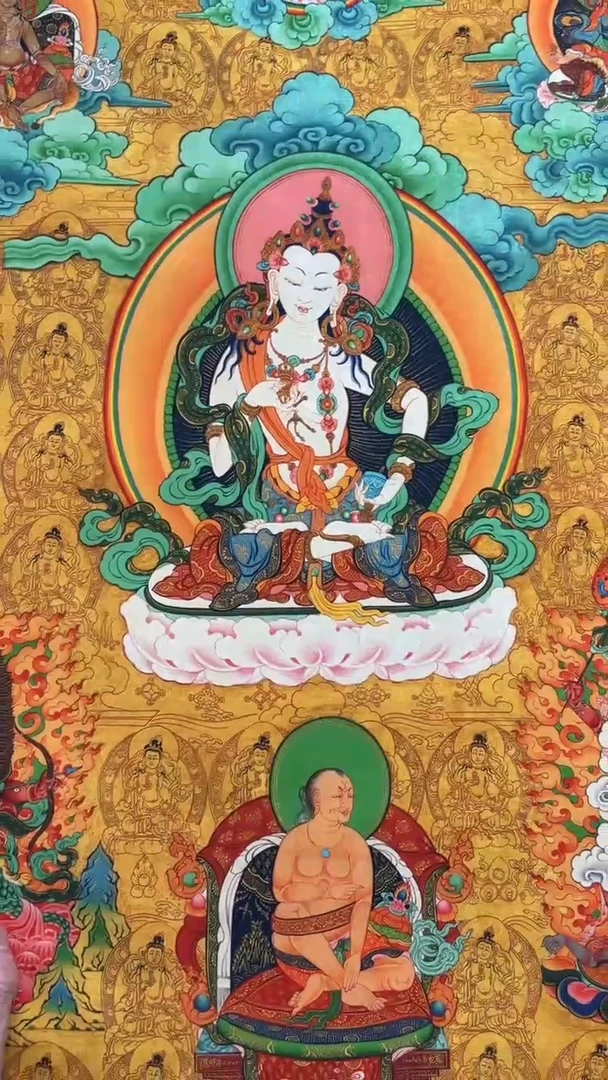 装裱画精美唐卡画作大尺寸TK16097