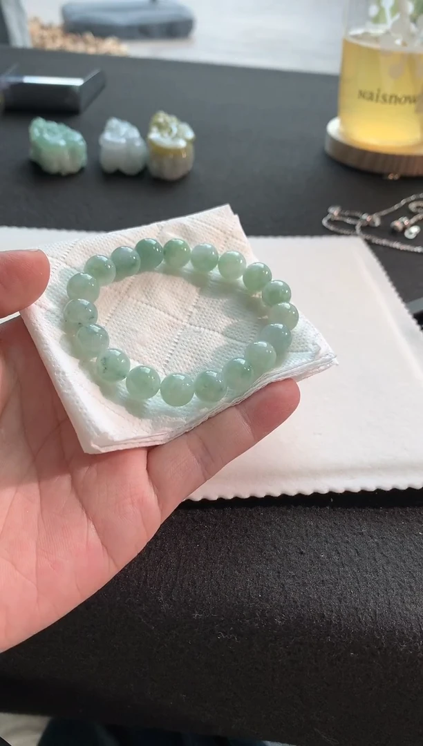 未镶嵌手串翡翠翡翠手串F1595