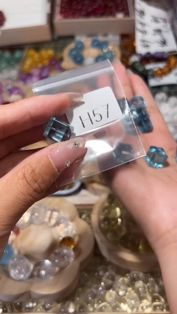 未镶嵌手串水晶舒*H57托帕方糖拍2