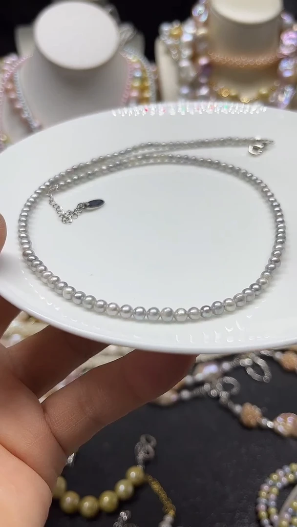 颈饰未镶嵌淡水珍珠多人