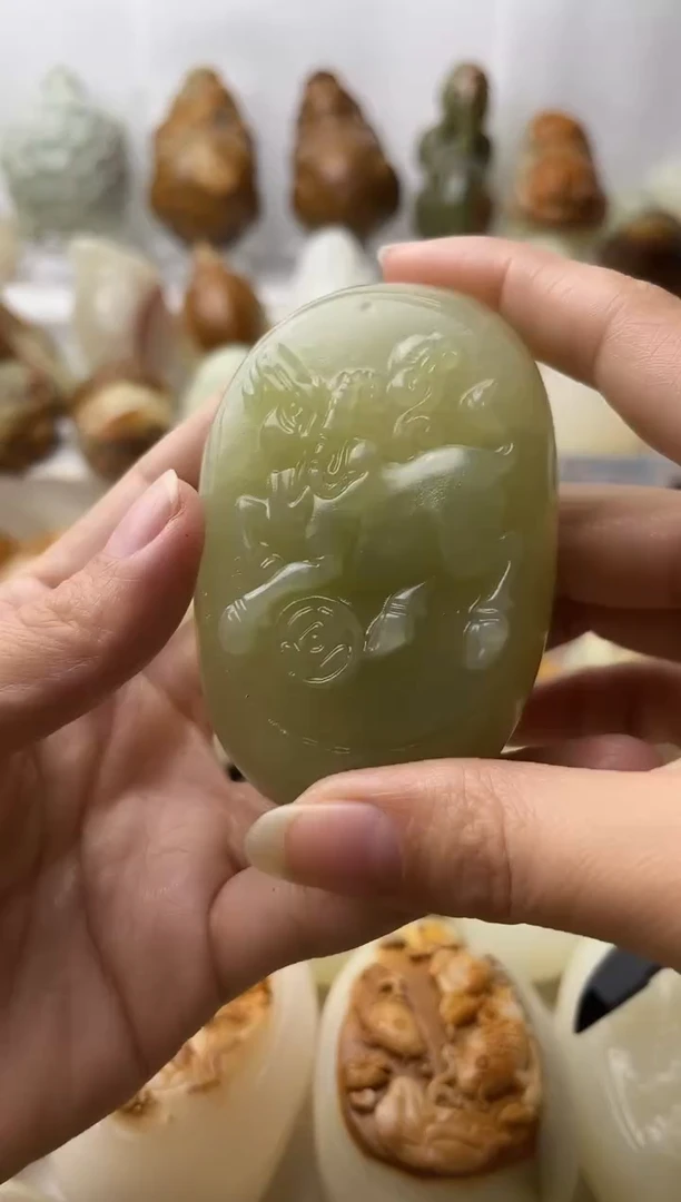 石材方解石棉纹正常不退换牛