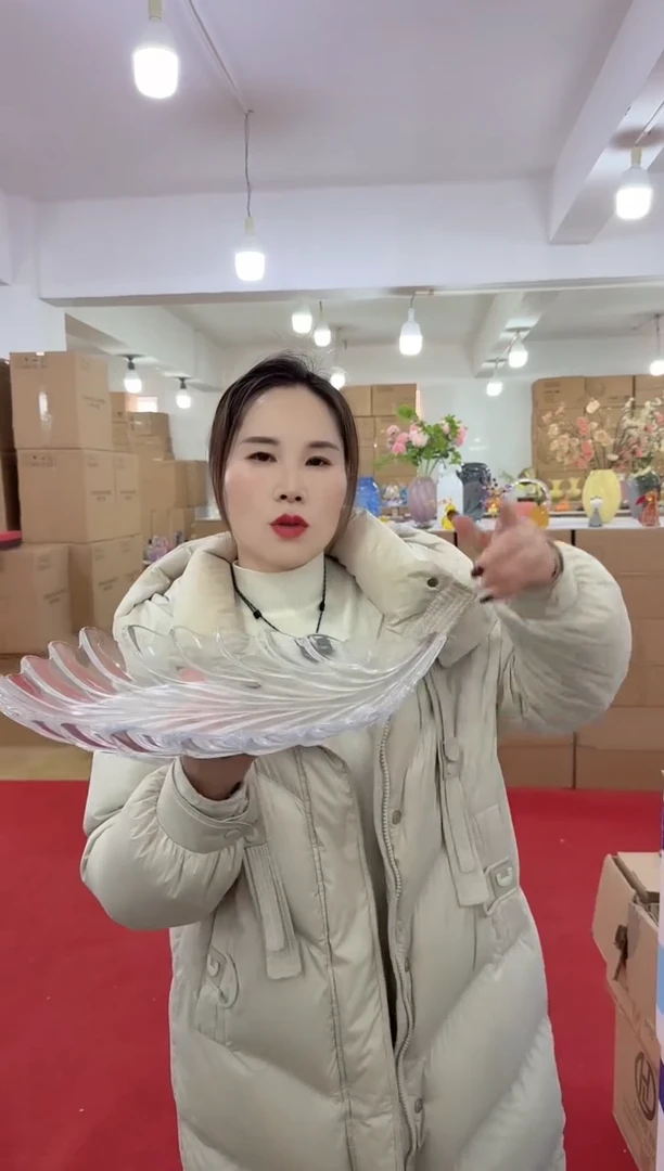 【闪购商品】无铅玻璃洛芙花器-g-早13