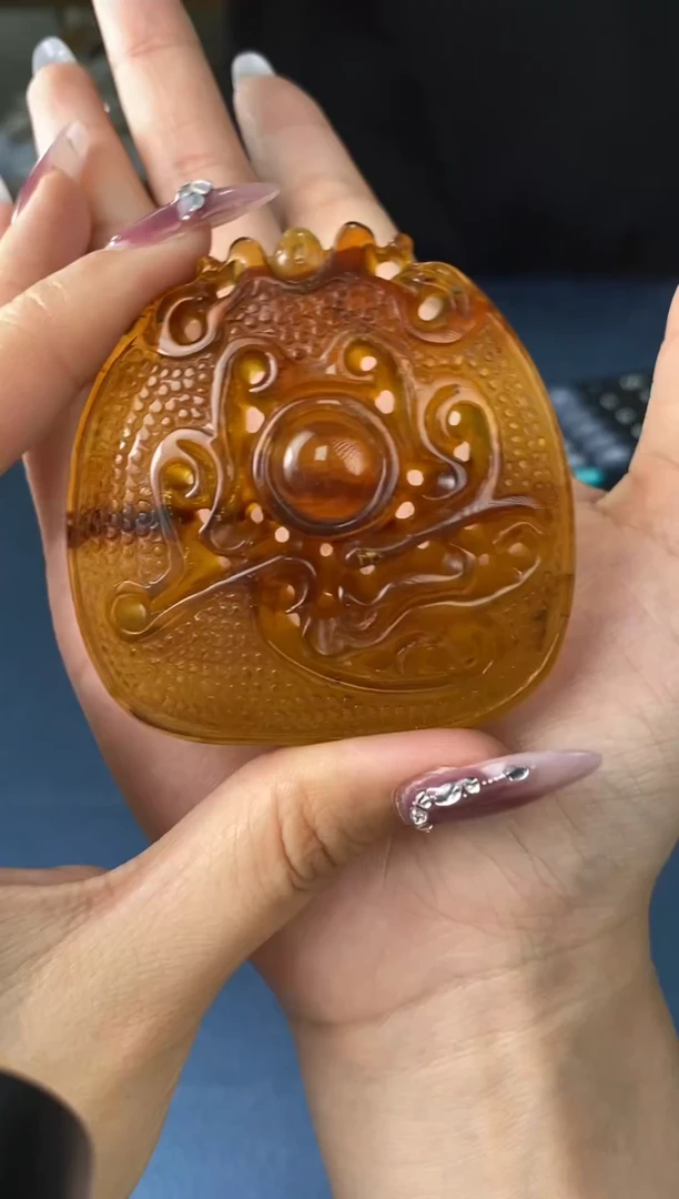 【闪购商品】琥珀颈饰未镶嵌吊坠