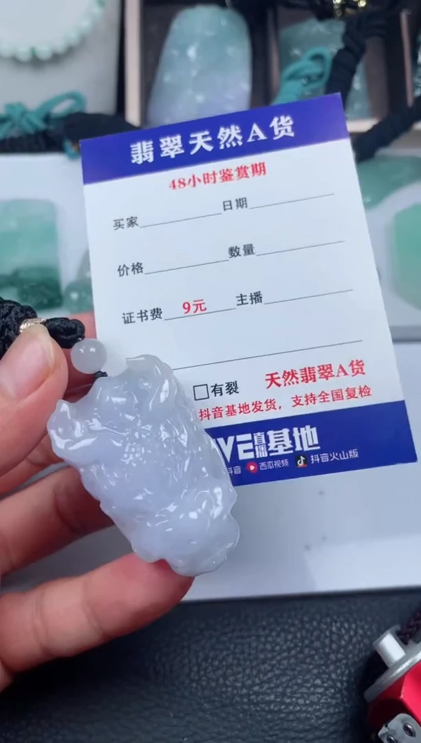 翡翠未镶嵌颈饰