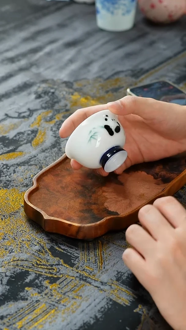 瓷片留器茶斋芬达高端瓷器@@LQ8081