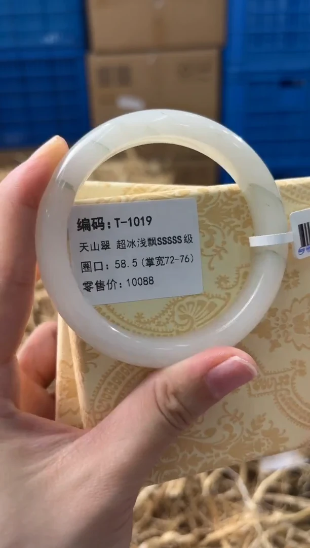 未镶嵌手镯石英质玉T-1019
