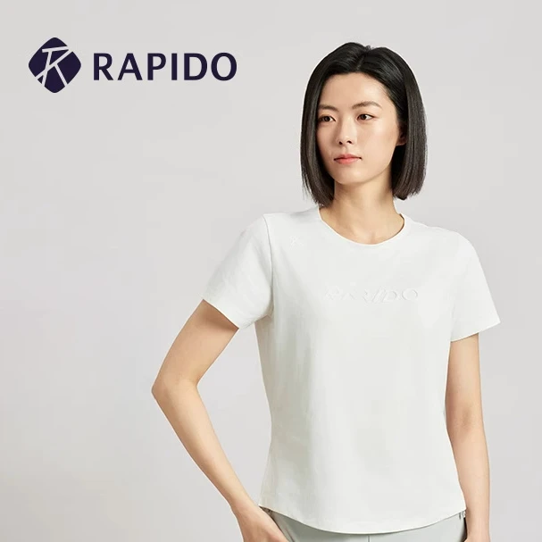 【新品】RAPIDO雳霹道25春女士O系列户外运动圆领短袖T恤CP5242O46