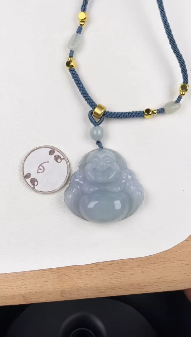 颈饰未镶嵌翡翠5CC051Z紫佛公