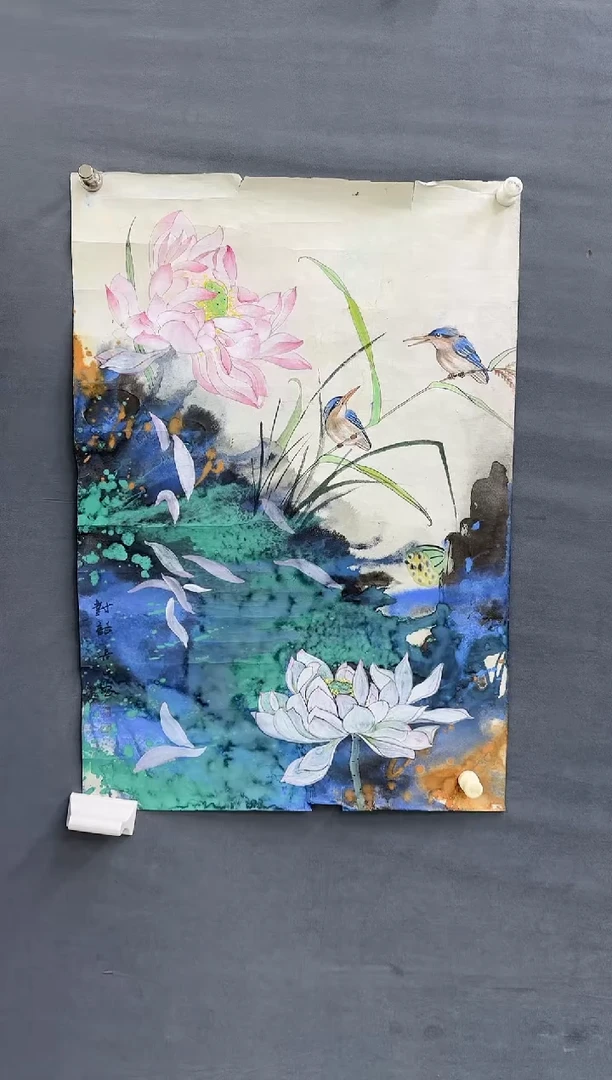 国画Z天津人美--高喜占老师--2.7平尺国画