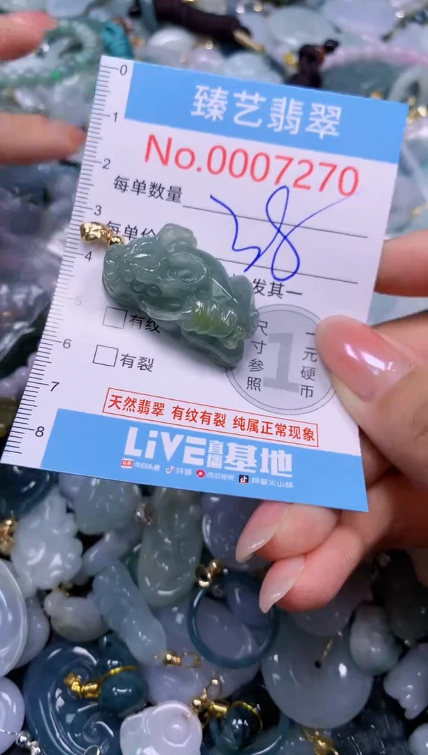 颈饰未镶嵌翡翠7270